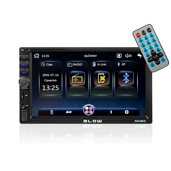 BLOW AVH 2 DIN autórádió MP3 USB