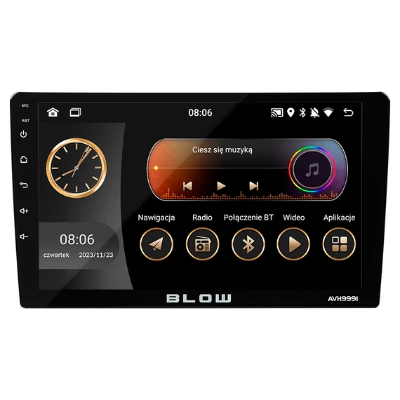 BLOW AVH 2 DIN autórádió Bluetooth MP3