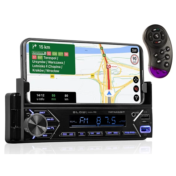 BLOW AVH-686B 2 DIN autórádió USB Bluetooth
