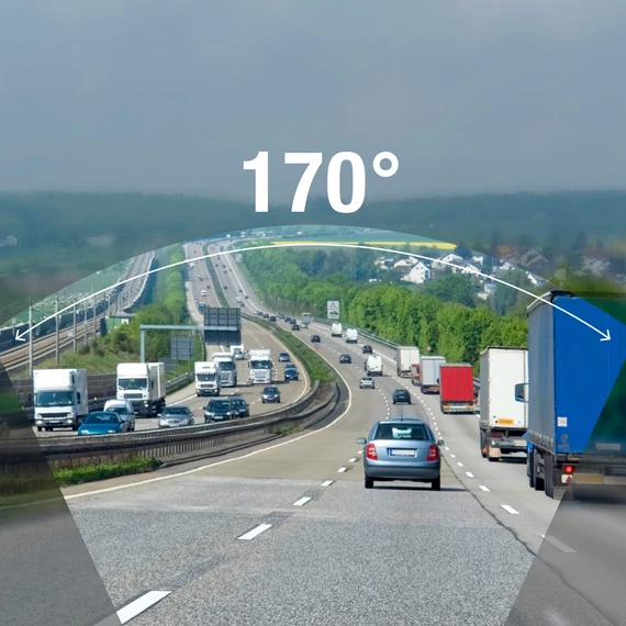 Peiying Basic D200 2.5K autós menetrögzítő kamera