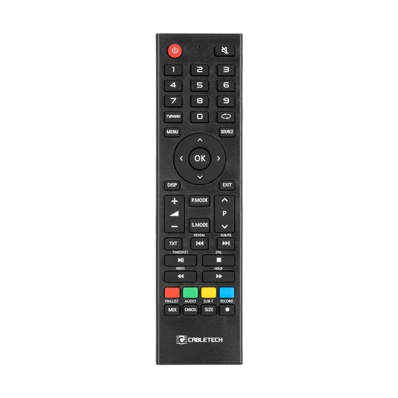 Cabletech 40" televízió DVB-T2 H.265 HEVC – remote