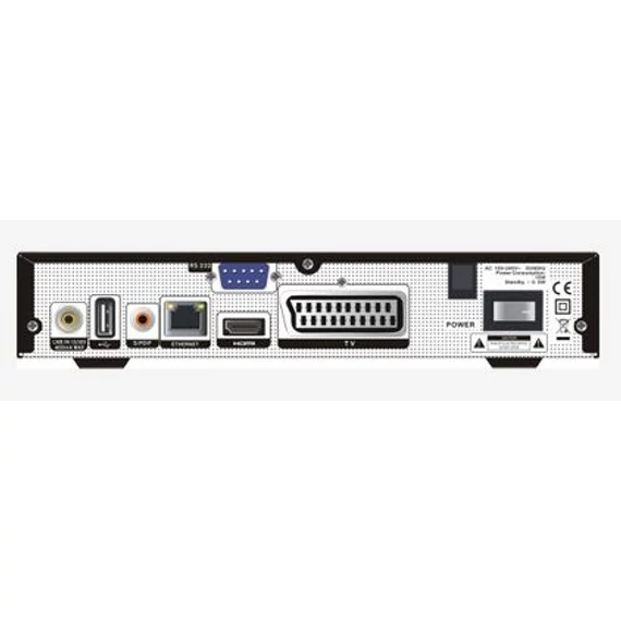 Amiko HD 8165 WIFI Full HD DVB-S2 műholdvevő – H.265 HEVC, PVR, IPTV, beépített WiFi