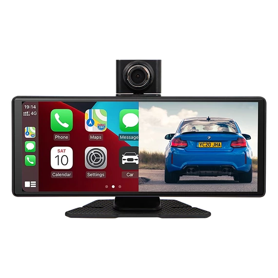 Vezetéknélküli Multimédia Állomás CarPlay5.0 BLOW Videoregistrátorral és Tolatókamerával