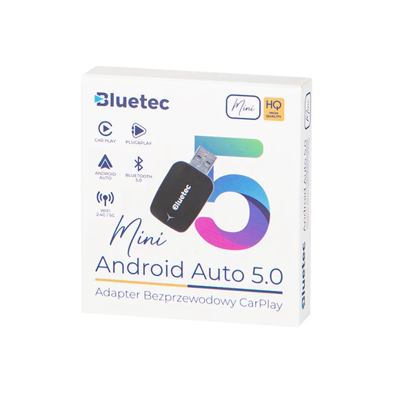 CarPlay / AndroidAuto 5.0 univerzális vezeték nélküli adapter BLUETEC mini